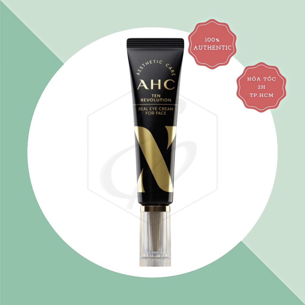 Kem Mắt AHC Ten Revolution Real Eye Cream For Face - 30ml